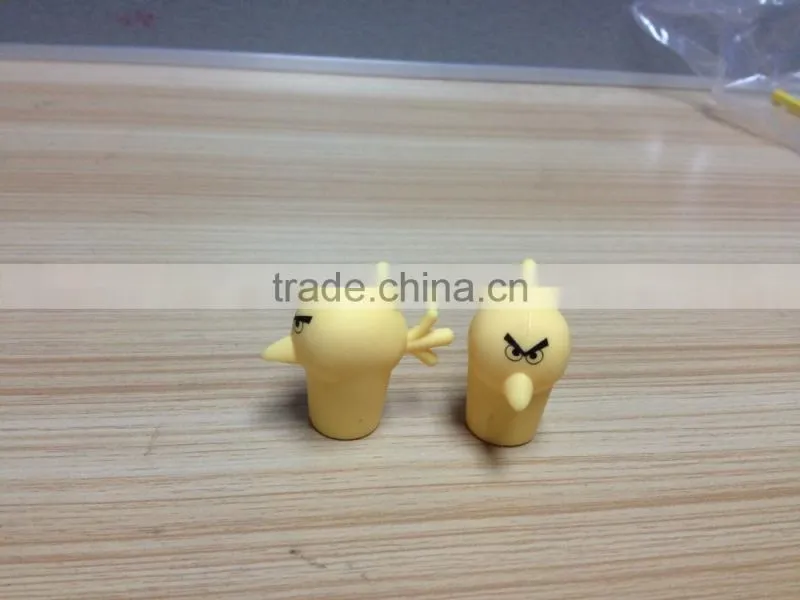 High stealability silicone wine bottle stopper bird shape stopper