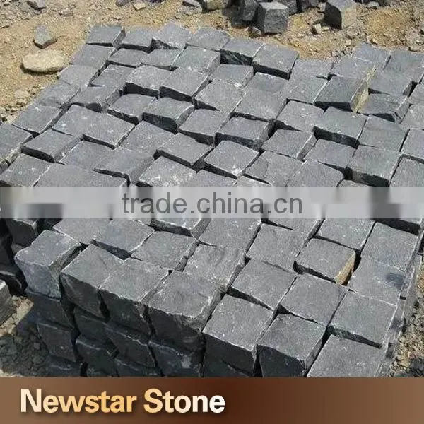 Chinese hot sales black basalt paving stones