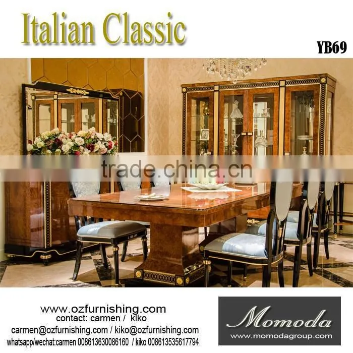 YB69 Luxury Antique Solid Wood Wine Display Cabinet/living room disaplay cabinet/2 door wine display cabinet