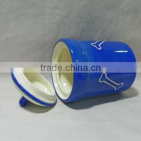 Ceramic Dog Food Cans
