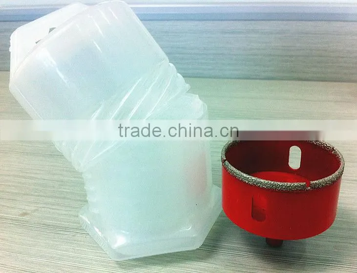 High speed special type Brazed diamond hole saw for drilling concrete