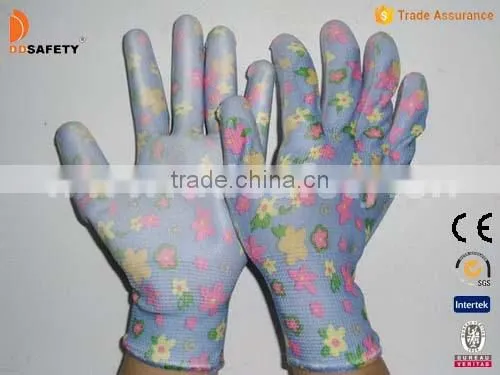 DDSAFETY Wholesale Fashion Design PU Glove Safety Gloves