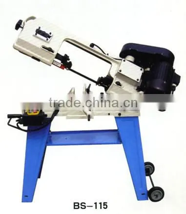 Mini Metal cutting band saw BS-115 main specifications