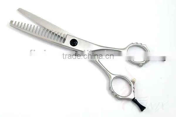 Double Finger Rest Professional Hair Thinning Scissors