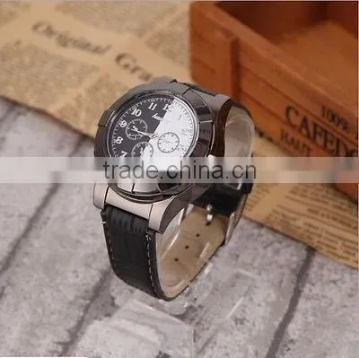 New Men's Watch USB Electronic Battery Flameless Cigarette Lighter Wrist Watch