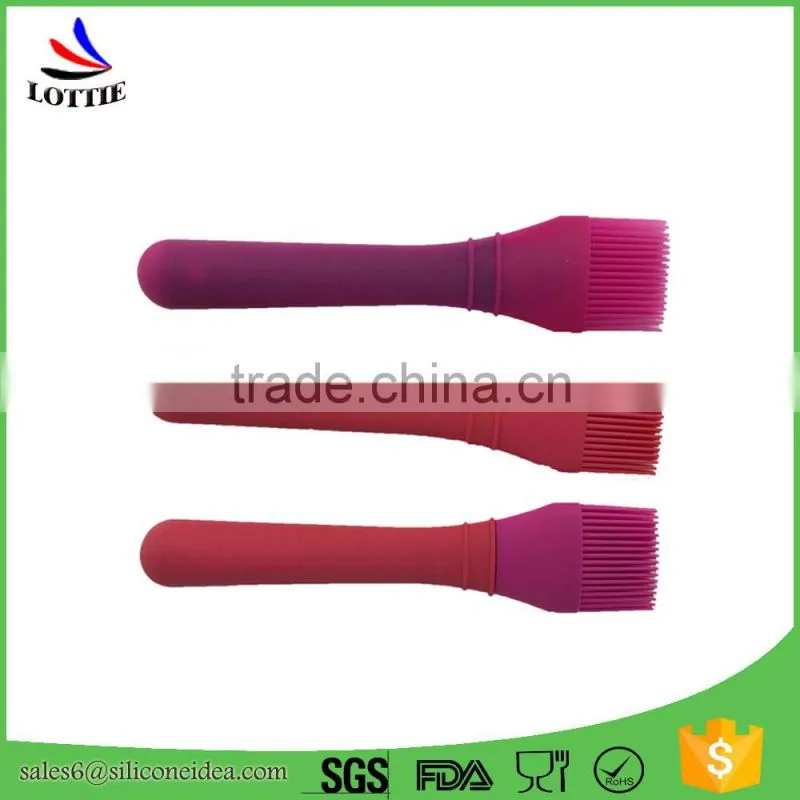 Customized FDA food grade kitchenware utensils heat-resisting Oil grill brush