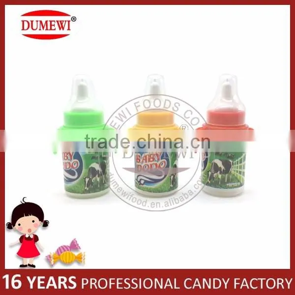 Cheap Sour Fruit Powder Candy in Nipple Shape Bottle