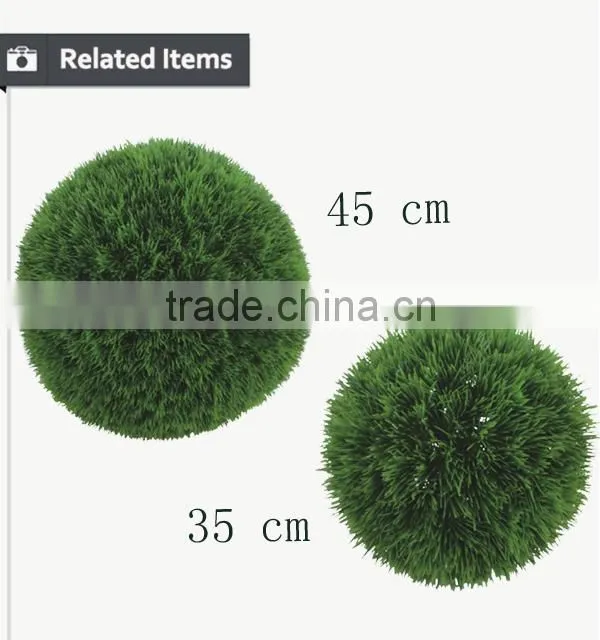 Factory direct artificial boxwood grass topiary ball for sale