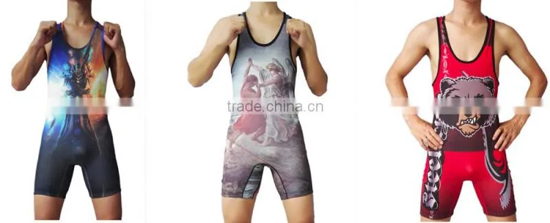 Custom wrestling training wear /Sublimation wrestling wear/New arrive wrestling wear