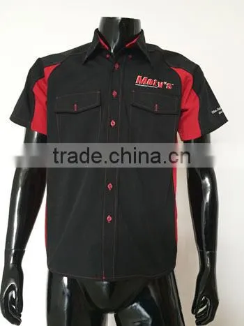 Auto work shirts for machine worker OEM