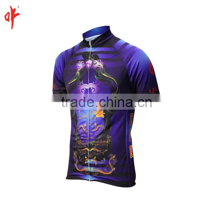 Full zip custom cycling clothing mountain bikes cycling jersey
