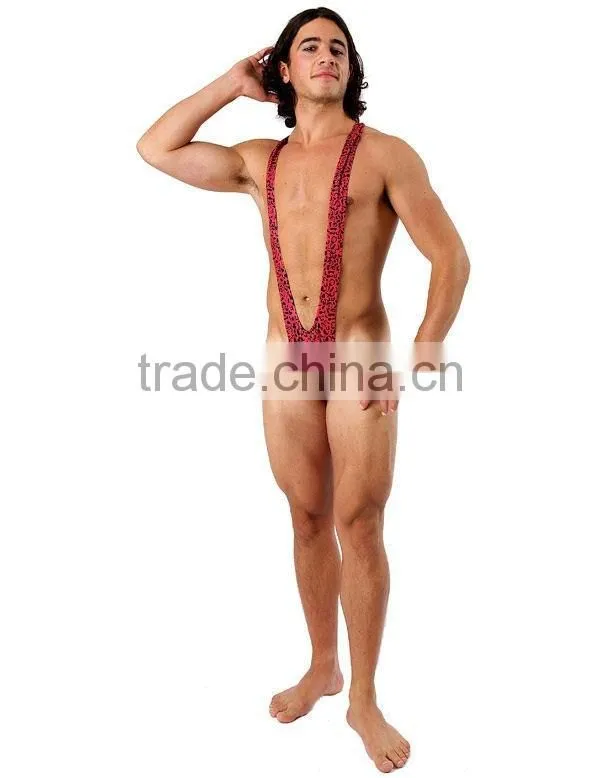 Borat Mankini Thong Swimsuit (Luminous Yellow)