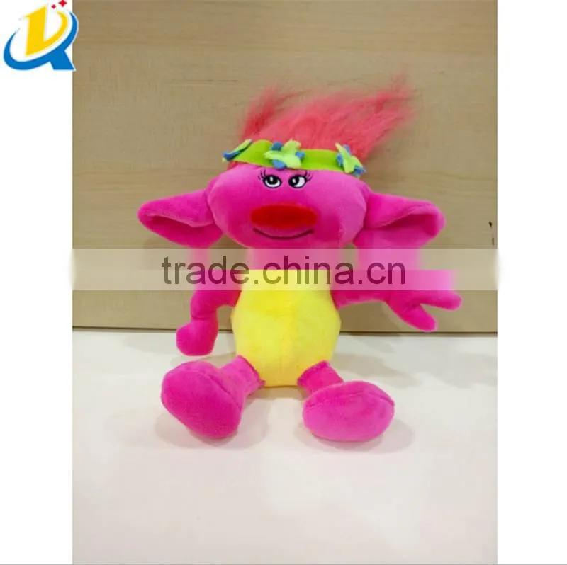 good quality cartoon dreamworks plush toys trolls set stuffed toy