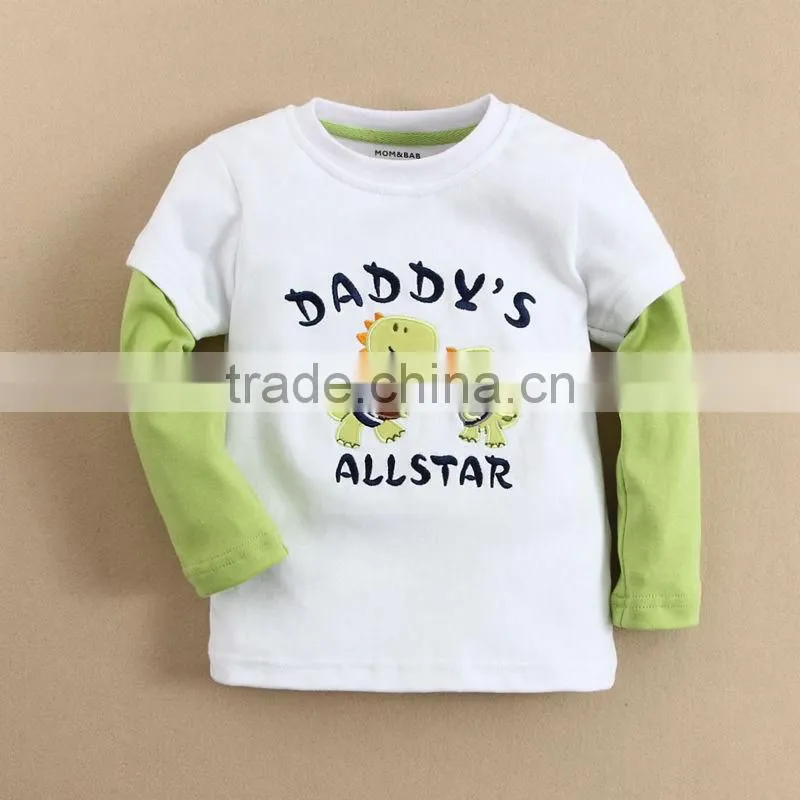 2014 spring baby wear wholesale cotton kids t shirt