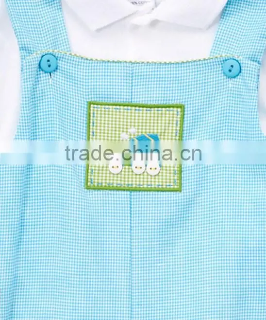 wholesale baby clothes 100% cotton western kids wear suspender set summer boys infant short cotton baby1 set newborn clothes