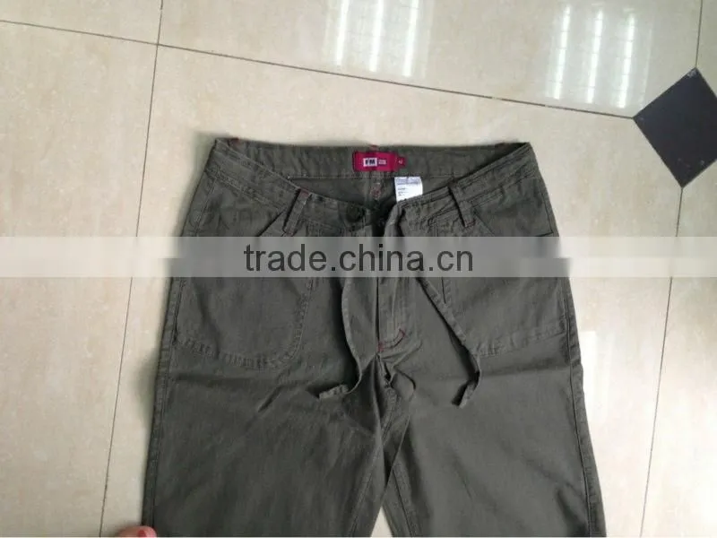 cheap instock sale long men cotton trousers