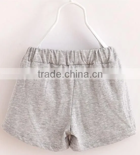custom made quality knit girls kids casual shorts and dress