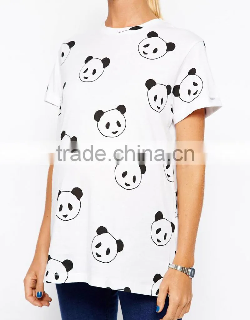 Maternity Exclusive T-Shirt in Panda Print