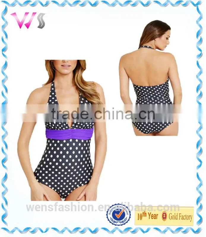 One-Piece Full Printed 2017 Fashion Woman Bikini Swimwear