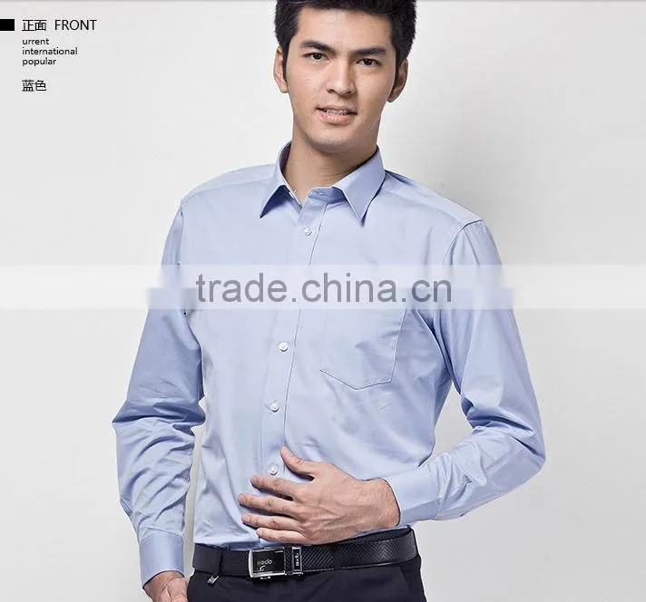 Mens Slim fit Dress long Sleeve handsome guy dress shirts