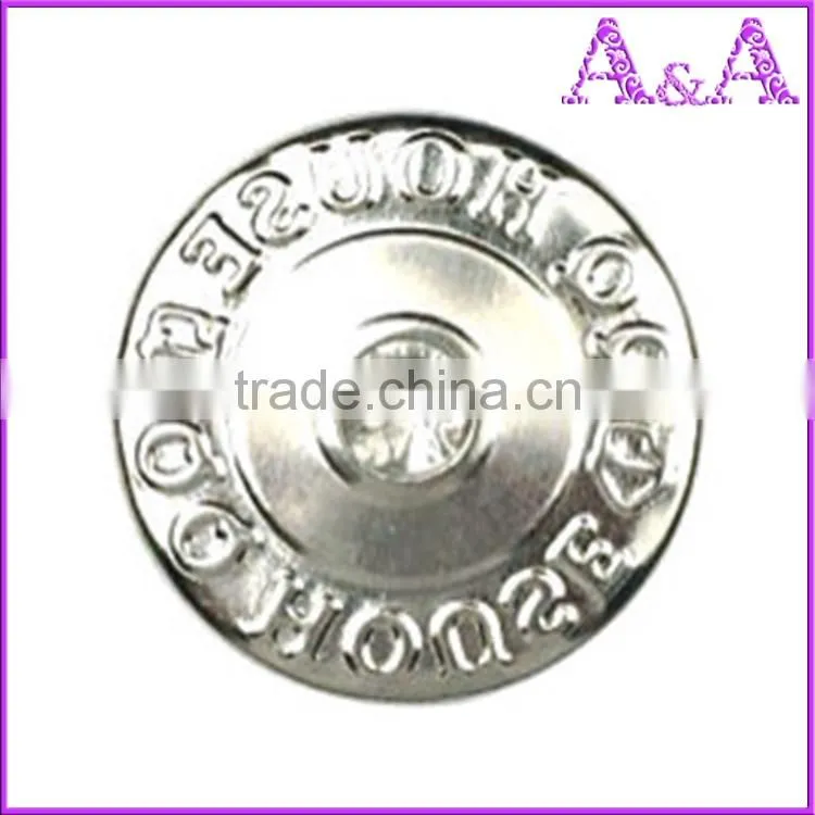 manufactures of 18mm buttons jeans with stones