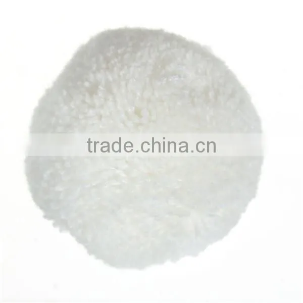Cashmere Pom Pom Balls DIY Craft Decoration White Round 40mm Dia.