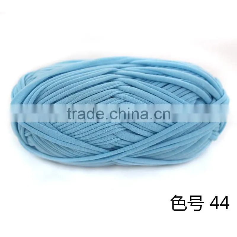 Yarn wholesale china t shirt yarn new fashion 100 polyester t shirt yarn for crochet