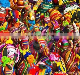 Silk Cotton polyester blend hand knitting yarn