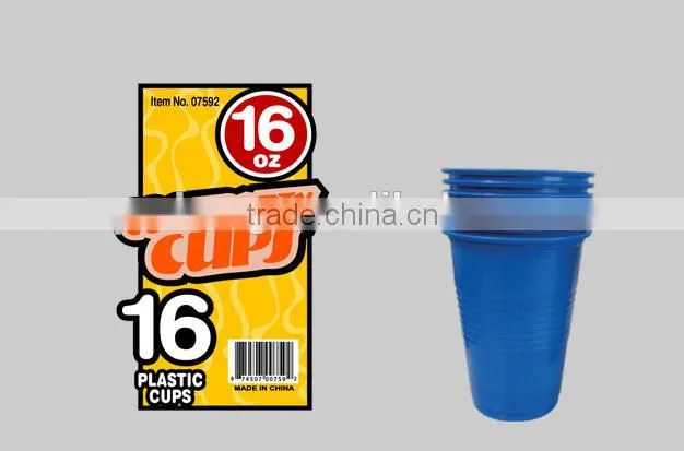 Plastic cups