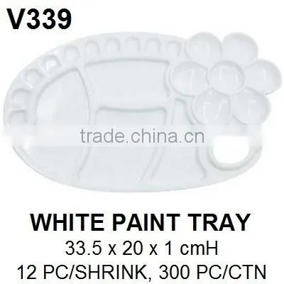 Plastic paint palette,Plastic paint tray,Empty palette, Artist watercolor paint tray