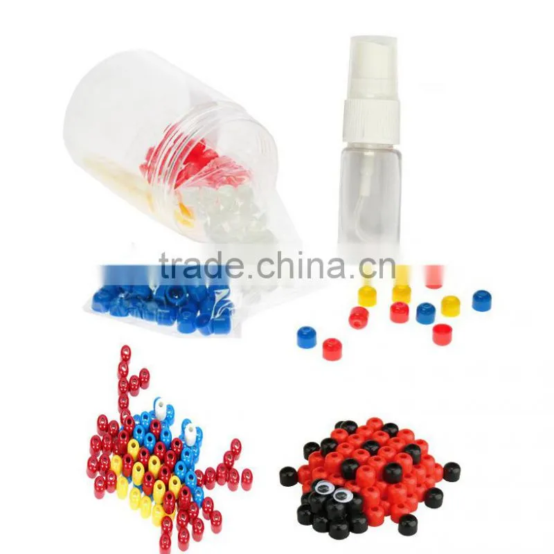 2017 Hot sale 10mm Super beads Put the pegboard spray some water they will stick together