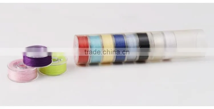 China manufacturer of small bobbin 100% Spun polyester sewing thread