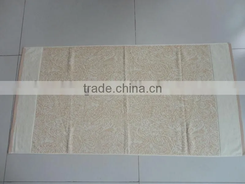 100%cotton jacquard bath towel