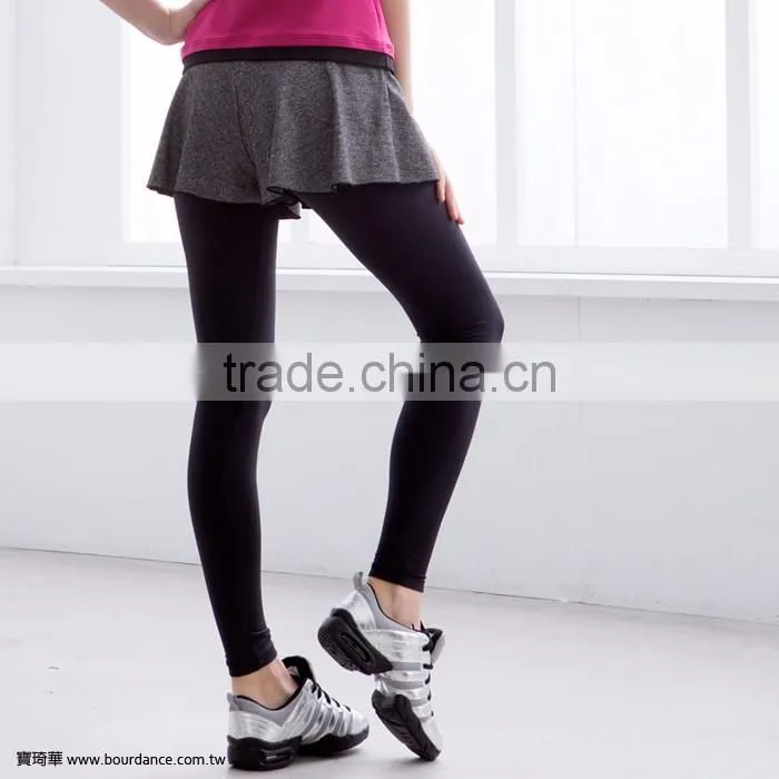 Dance wear tactel layered dance pants
