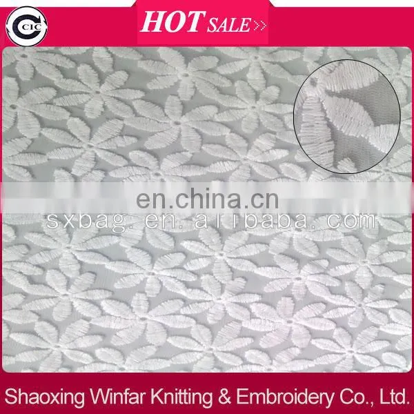 rope embroidery fabrics for wedding dress for lady dress garment