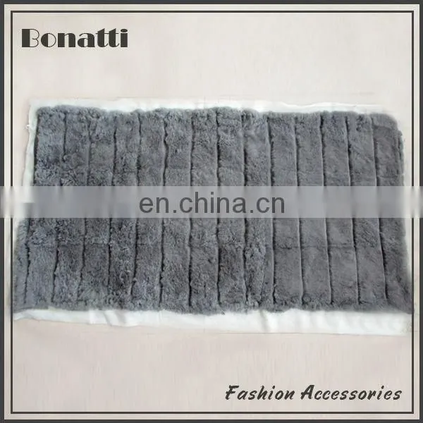 High quality rabbit fur plate