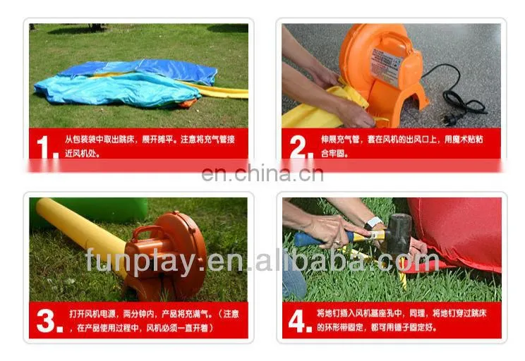HI cheap giant outdoor inflatable commercial amusement park for adult