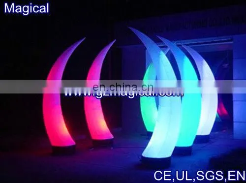 Romantic inflatable wedding LED decoration