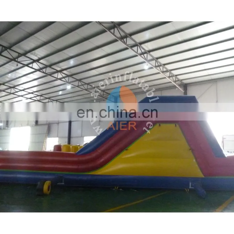 2017 Hot promote inflatable pool children inflatable obstacle course with pool for sale