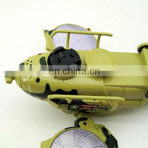 New type super power gyrodine with flashing lights and sound effects toy plane HC94305