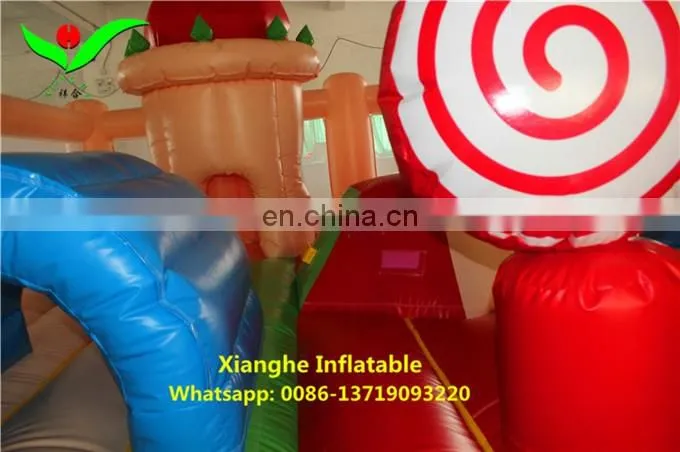 2016 Commercial inflatable bounce-outdoor playground equipment for sale