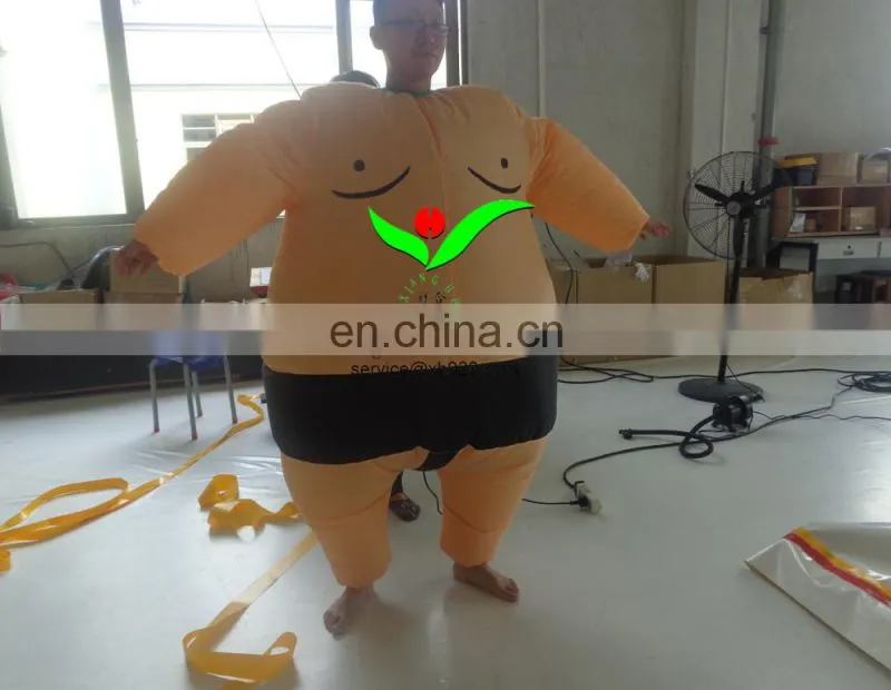 Funny festival Oxford Cloth inflatable adults sumo suit clothes
