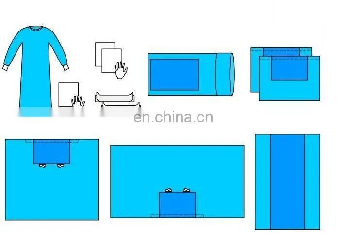 Split Drape Pack Surgical Kit Essential Consumable Pack