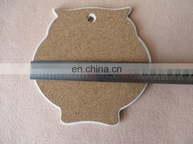 customize design bulk printed pocerlain ceramic plate, handmade ceramic coaster