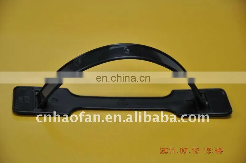 recycled plastic handle for carrying cardboard box