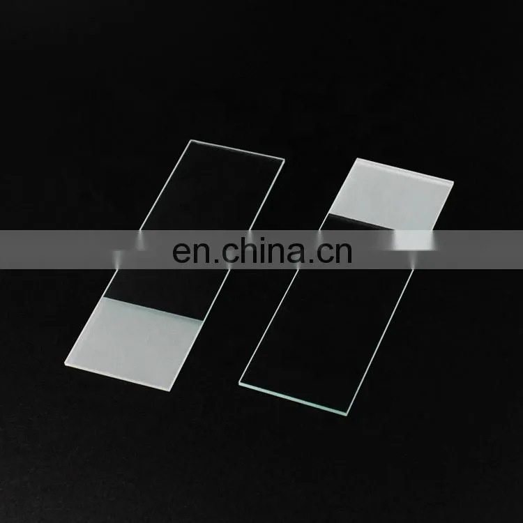 Microscope Slide 7105 unground edge ground edge water polished edges