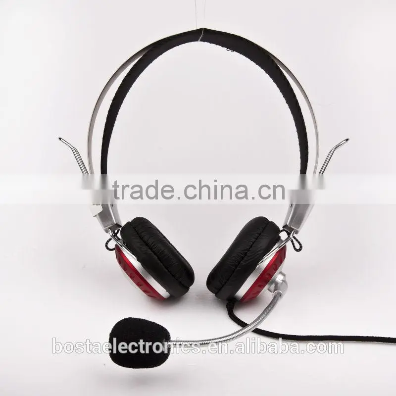 cool cheap promotional gift gaming headset with microphone