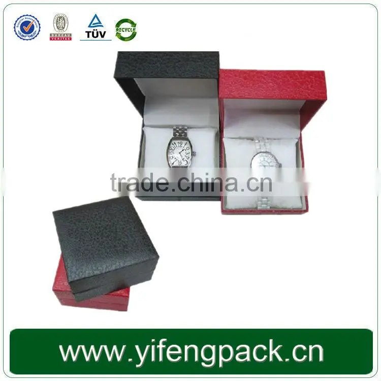 2015 China Customized Recycled Cheap paper wrist watch storage box