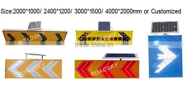 Red Plastic Led Octagon Traffic Sign