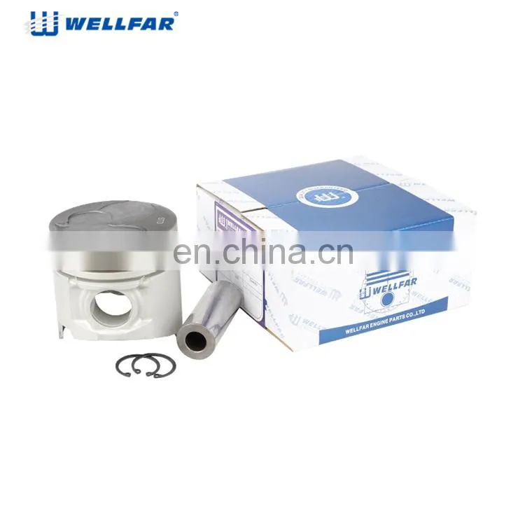 Wellfar Construction Machinery Diesel Engine Parts Repair Kit 4M40 Cylinder Piston